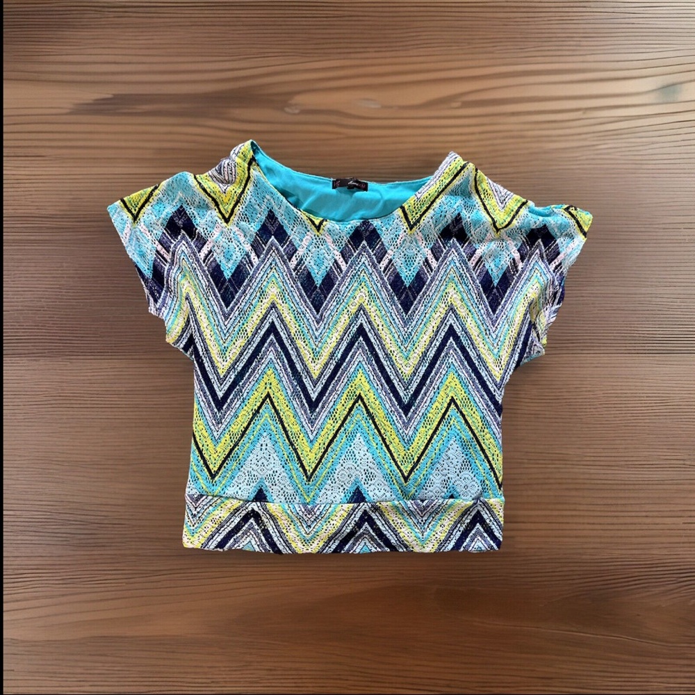 Women’s Chevron blouse Heartsoul 3X